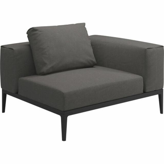 Gloster Grid Small Corner Outdoor Sectional Unit