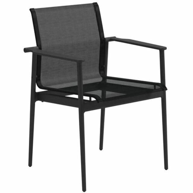 Gloster 180 Stacking Sling Dining Armchair