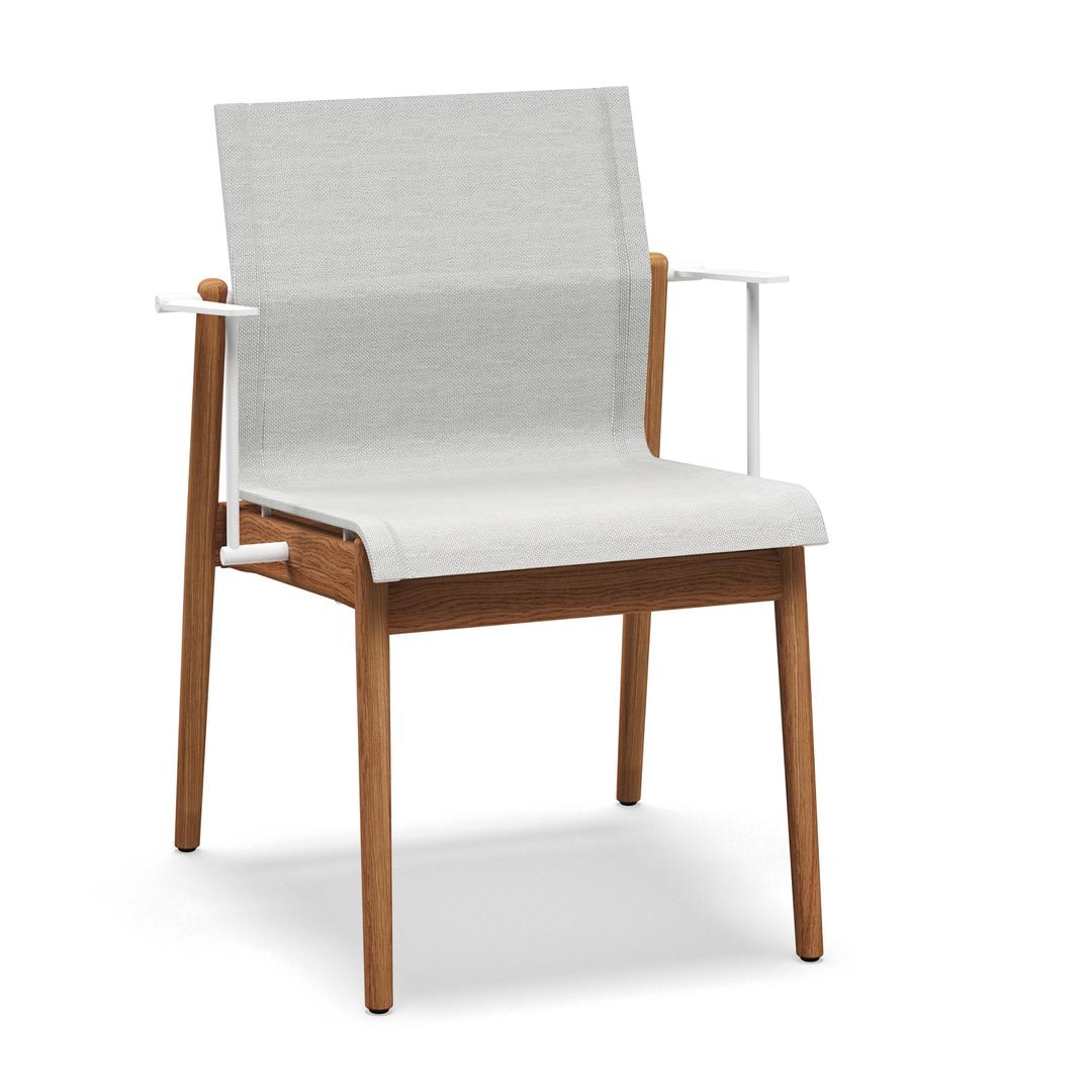 Gloster Sway Stacking Sling Dining Armchair