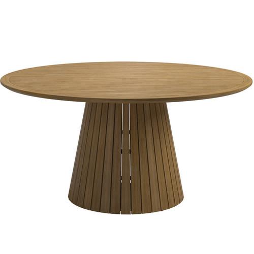 Gloster Whirl 59" Teak Round Dining Table