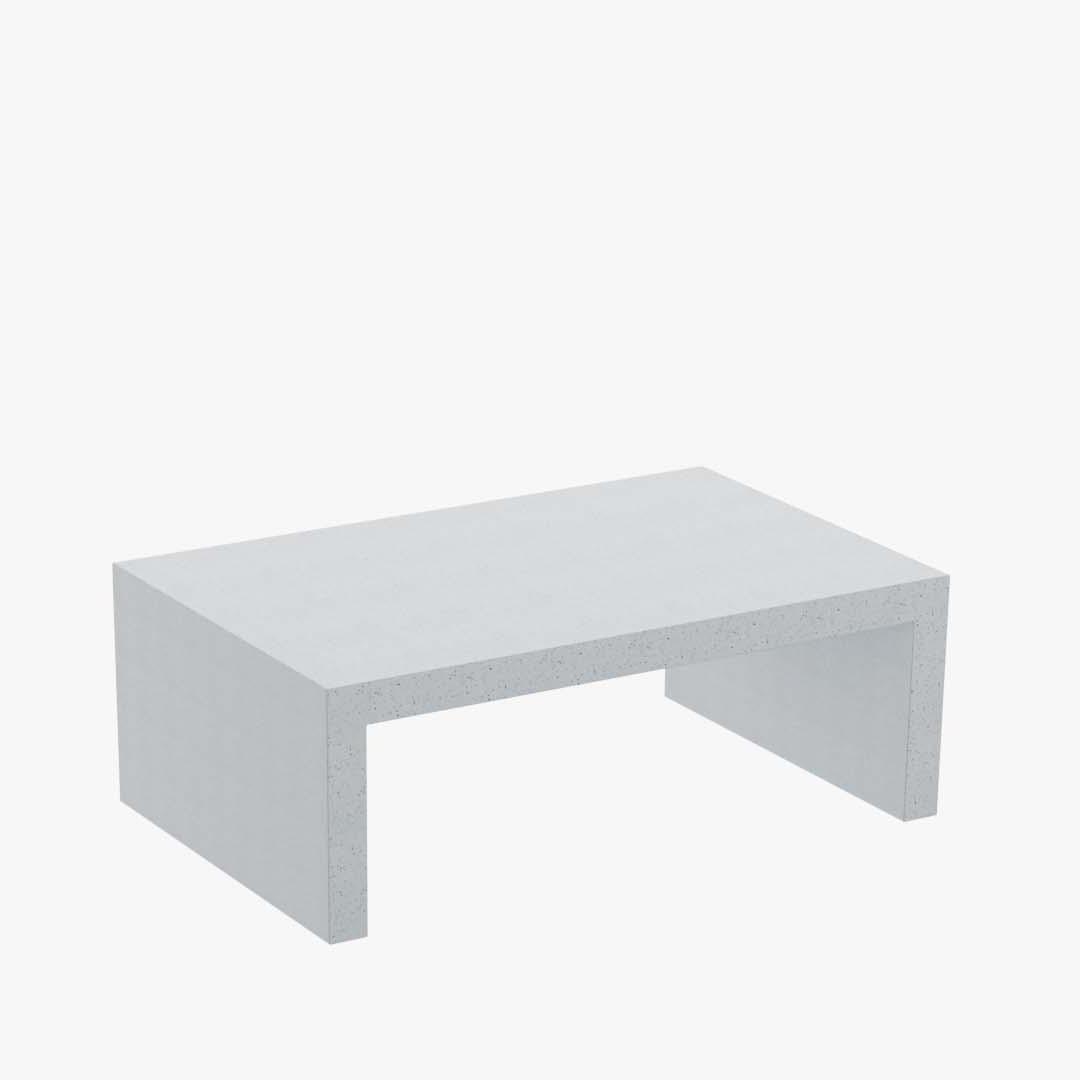 Zachary A. Design Lynne Tell 50" Rectangular Low Table