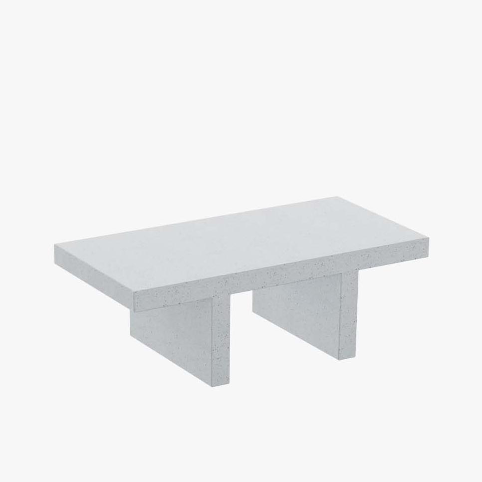 Zachary A. Design Palm Beach 48" Rectangular Low Table