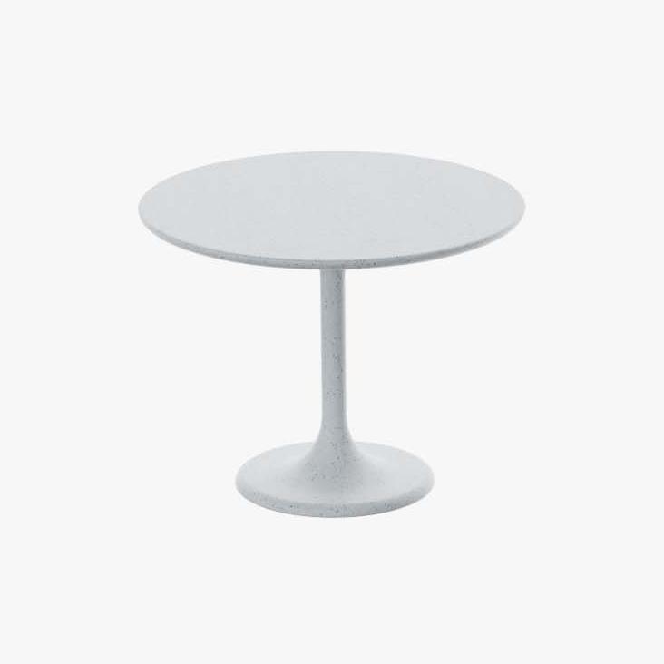 Zachary A. Design Spindle 30" x 23" Round Low Table