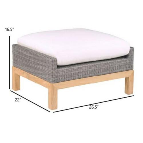 Kingsley Bate Azores Ottoman - Dimension Kingsley Bate Azores Ottoman - Dimension