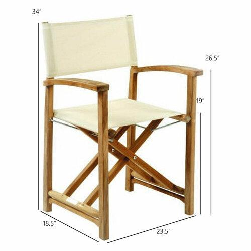 Kingsley Bate Capri Director's Chair - Dimension Kingsley Bate Capri Director's Chair - Dimension