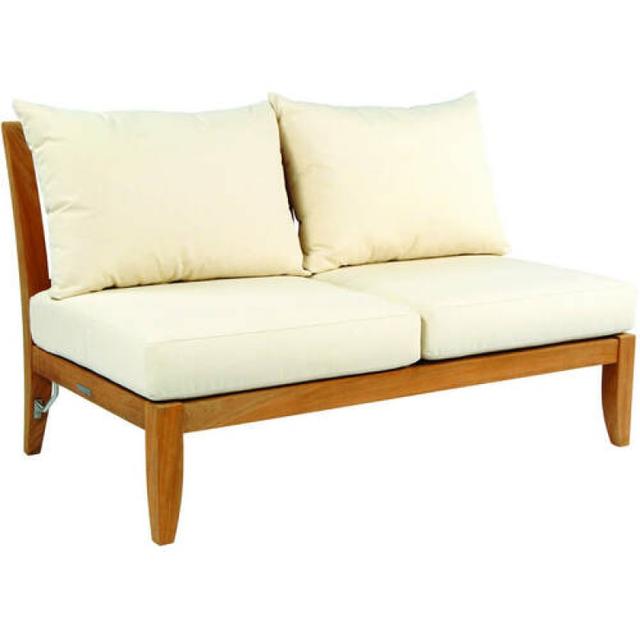 Kingsley Bate Ipanema Armless Settee Outdoor Sectional Unit