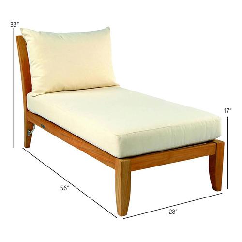 Kingsley Bate Ipanema Sectional Chaise Lounge - Dimension Kingsley Bate Ipanema Sectional Chaise Lounge - Dimension