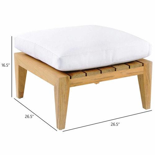 Kingsley Bate Mendocino Ottoman - Dimension Kingsley Bate Mendocino Ottoman - Dimension