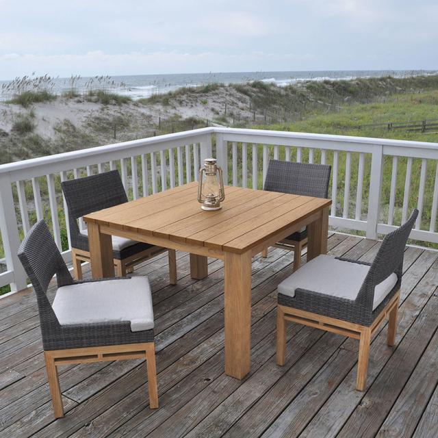 Kingsley Bate Azores 4-Seat Square Dining Set