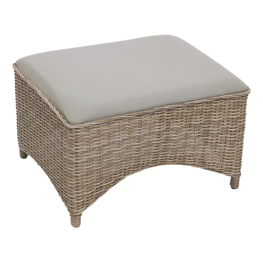 Kingsley Bate Milano Upholstered Club Ottoman