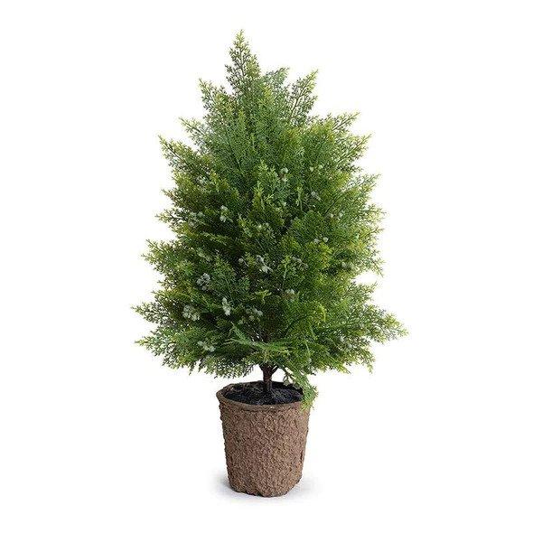 Enduraleaf 30" Faux Arborvitae Shrub