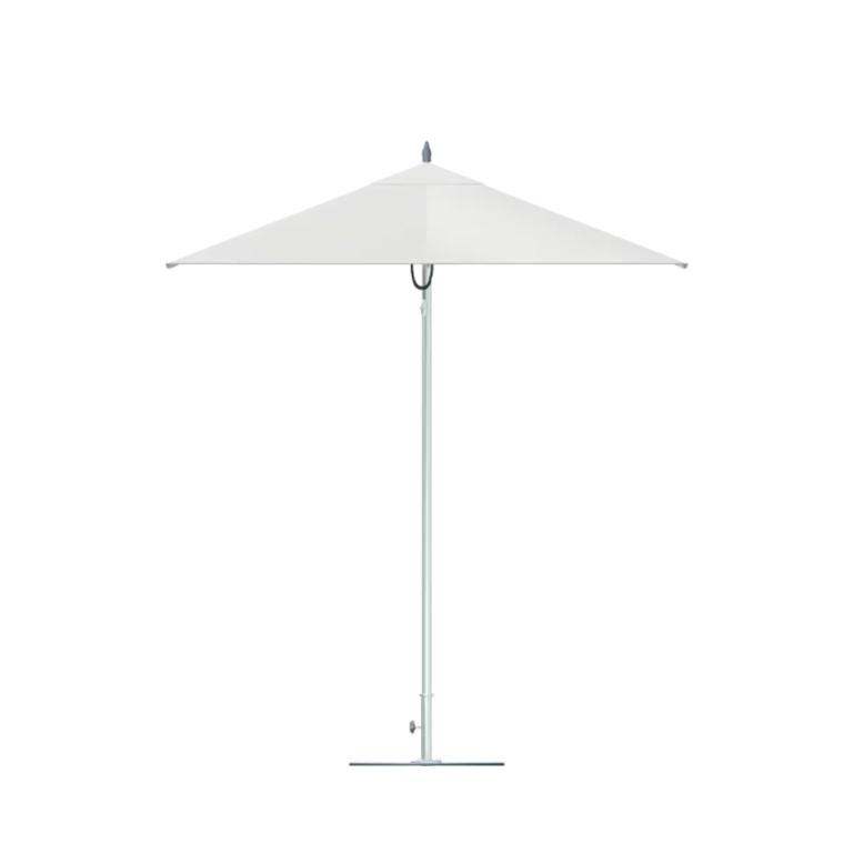 Tuuci Bay Master Fiber Flex Classic Square Aluminum Market Patio Umbrella