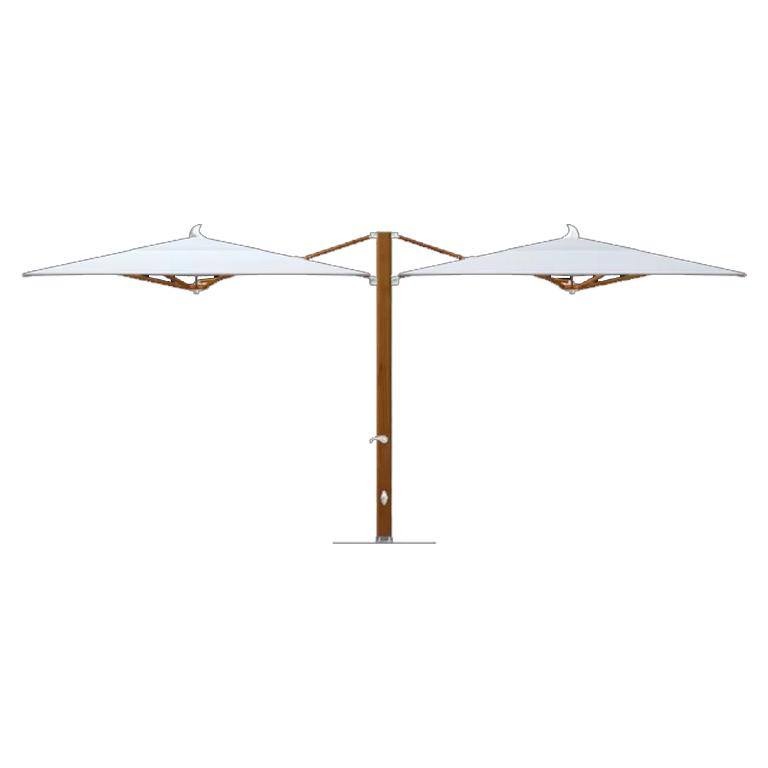 Tuuci Ocean Master Max Dual Rectangular Aluminum Cantilever Patio Umbrella