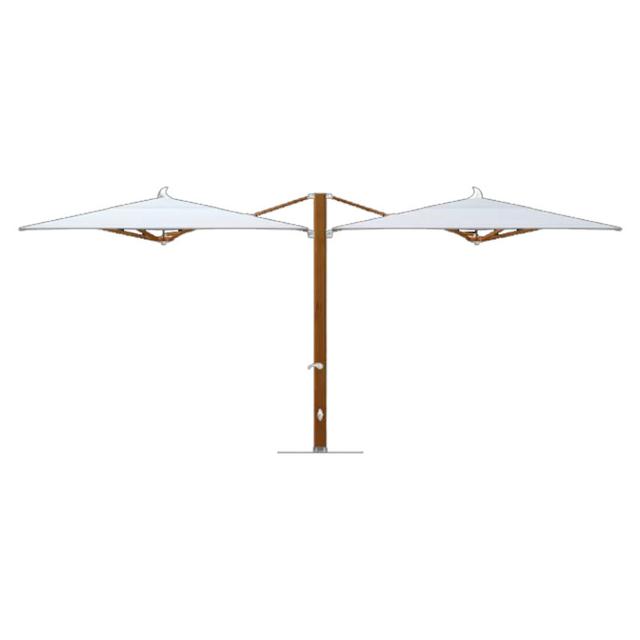 Tuuci Ocean Master Max Dual Rectangular Cantilever Patio Umbrella