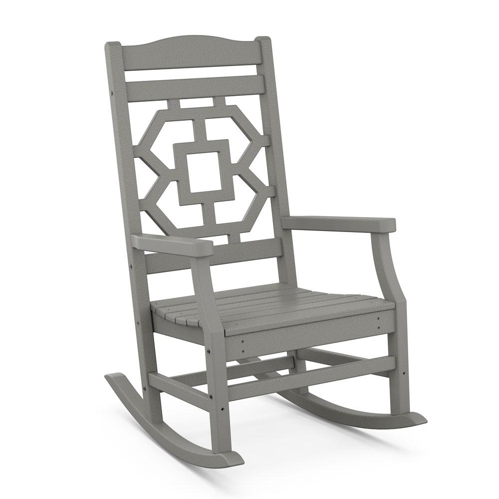 Polywood Chinoiserie Rocking Chair