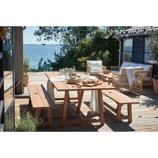 Sika Design George Outdoor Teak Dining Set