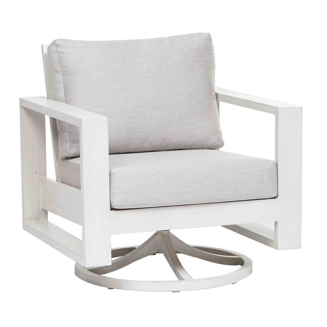 Ratana Park Lane Aluminum Swivel Rocker Lounge Chair
