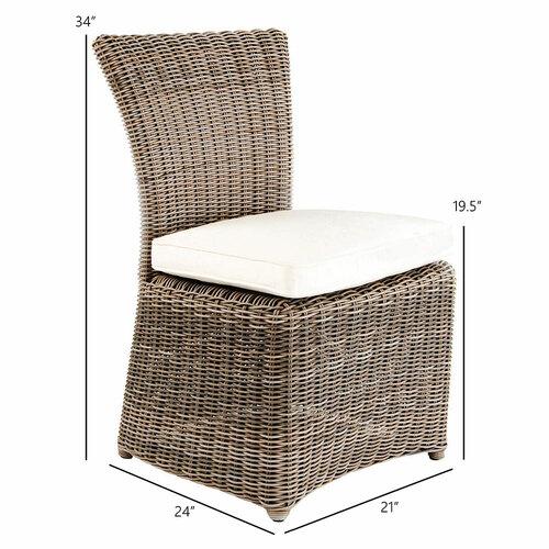 Kingsley Bate Sag Harbor Dining Side Chair - Dimension Kingsley Bate Sag Harbor Dining Side Chair - Dimension