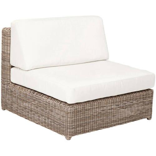 Kingsley Bate Sag Harbor Woven Armless Outdoor Sectional Unit
