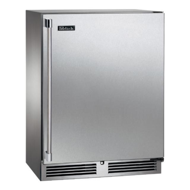 Perlick 24&quot; Signature Shallow Depth Refrigerator - Marine and Coastal Series