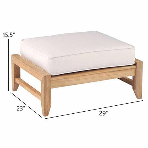 Kingsley Bate Somerset Ottoman - Dimension Kingsley Bate Somerset Ottoman - Dimension