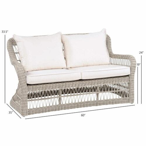 Kingsley Bate Southampton Settee - Dimension Kingsley Bate Southampton Settee - Dimension