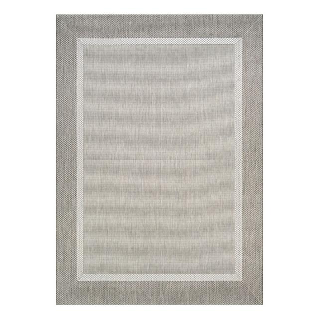 Couristan Recife Stria Texture Champagne/Taupe Indoor/Outdoor Rug