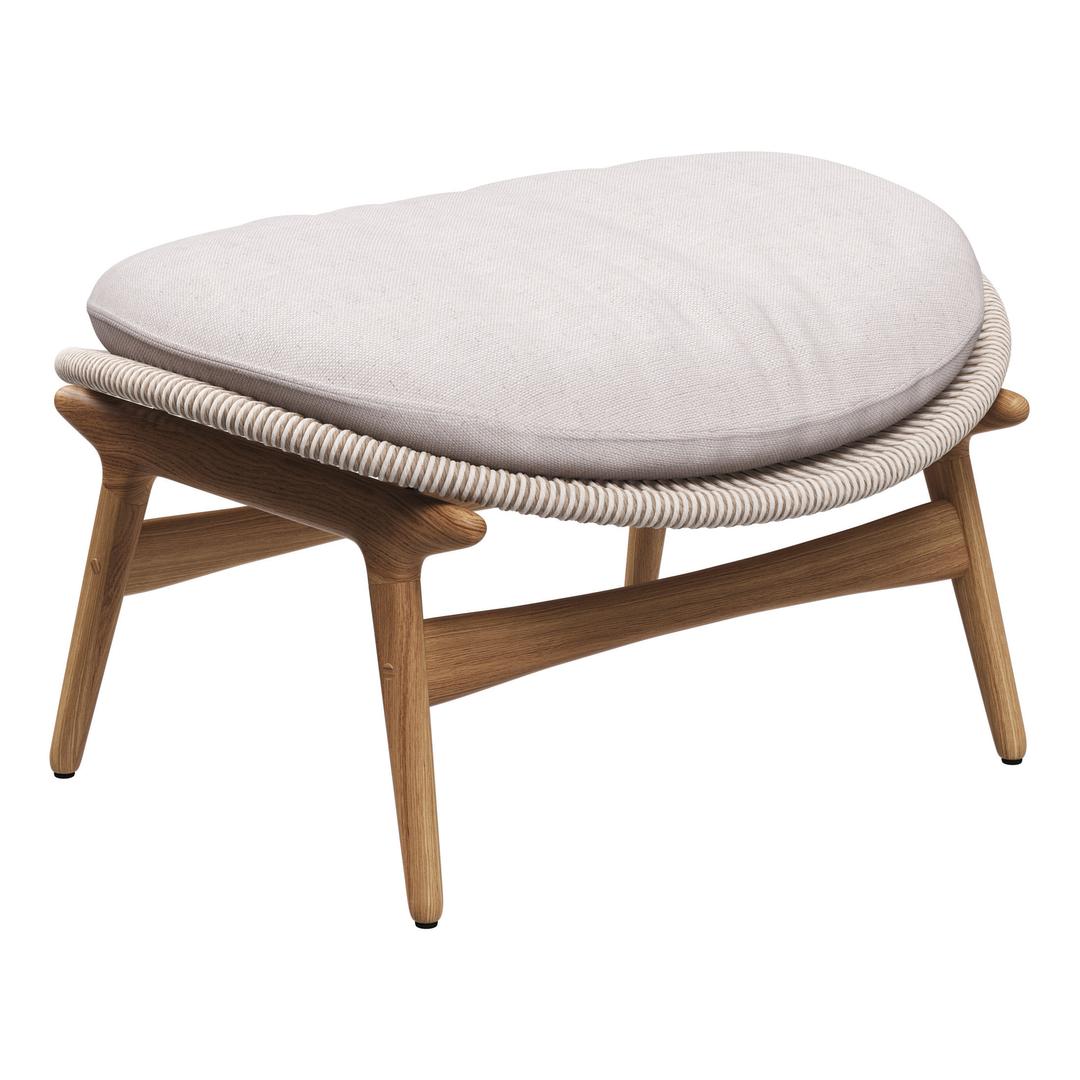 Gloster Bora Teak Ottoman