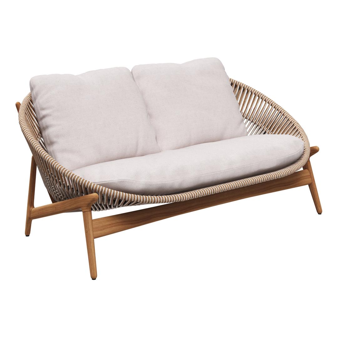 Gloster Bora Teak Loveseat