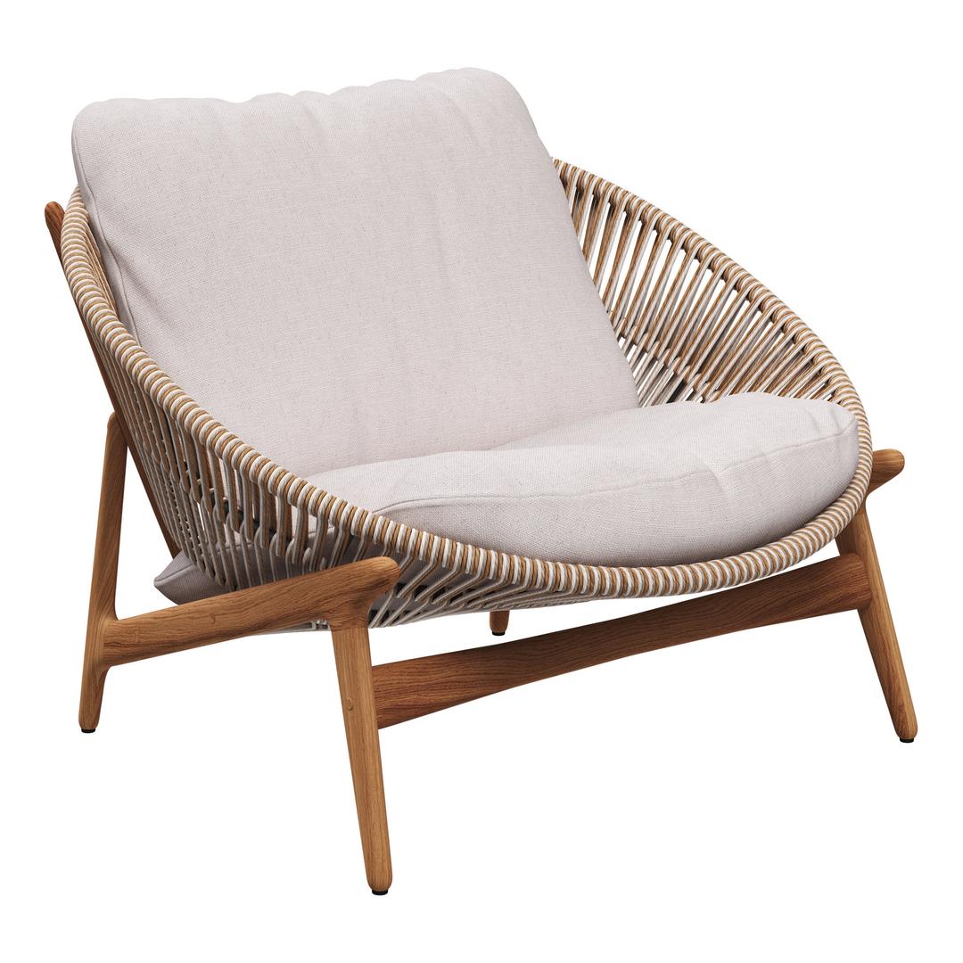 Gloster Bora Teak Lounge Chair
