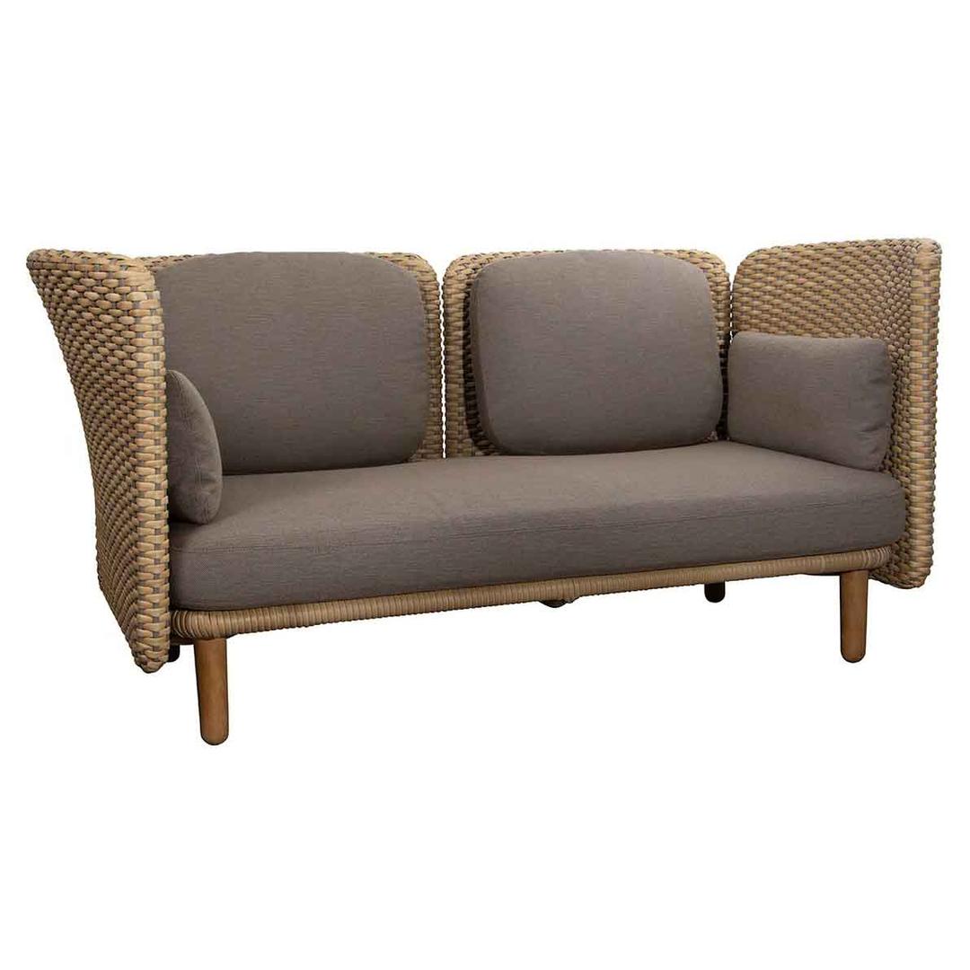 Cane-line Arch Woven 2-Seater Sofa with Low Arm/Backrest