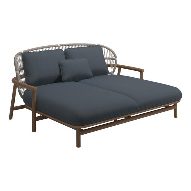 Gloster Fern Teak Low Back Outdoor Daybed