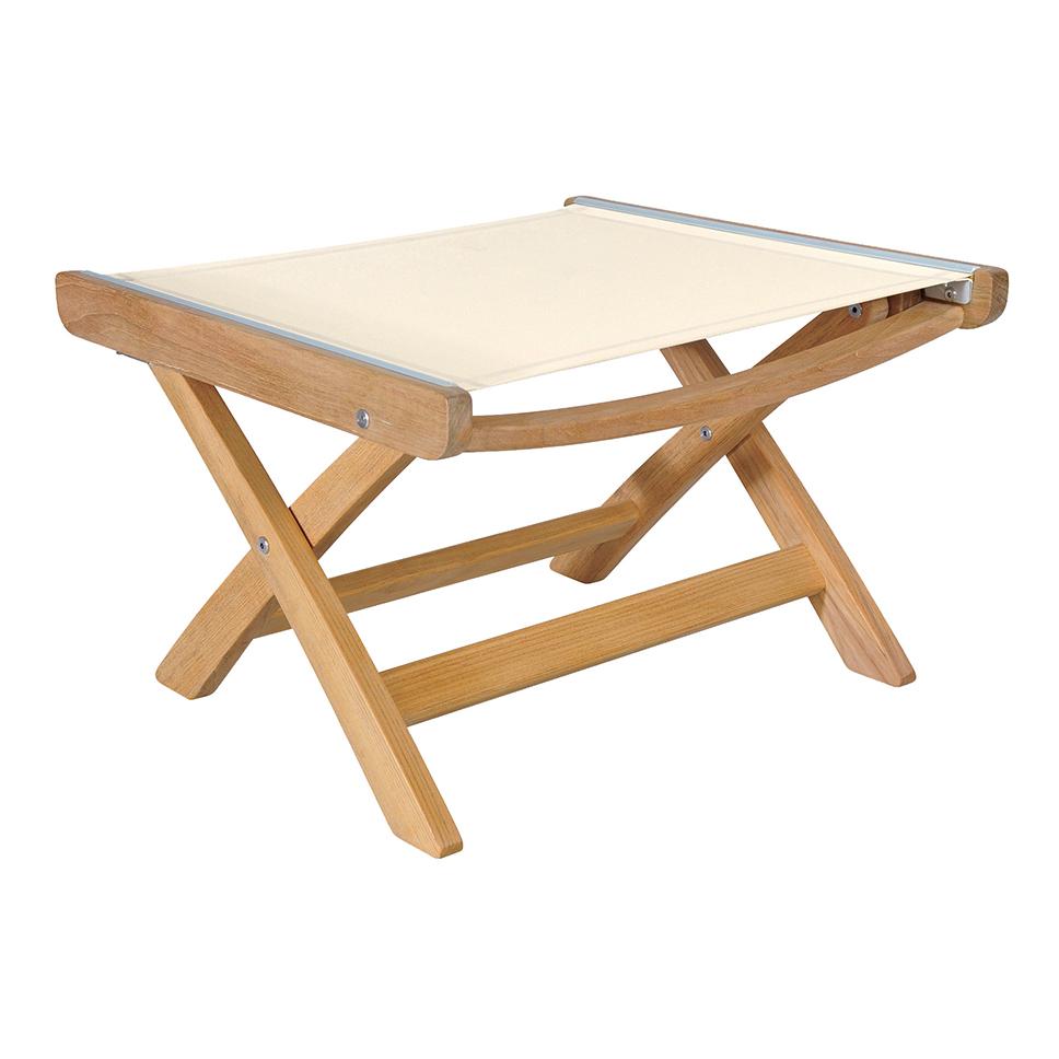 Kingsley Bate St. Tropez Folding Sling Club Ottoman