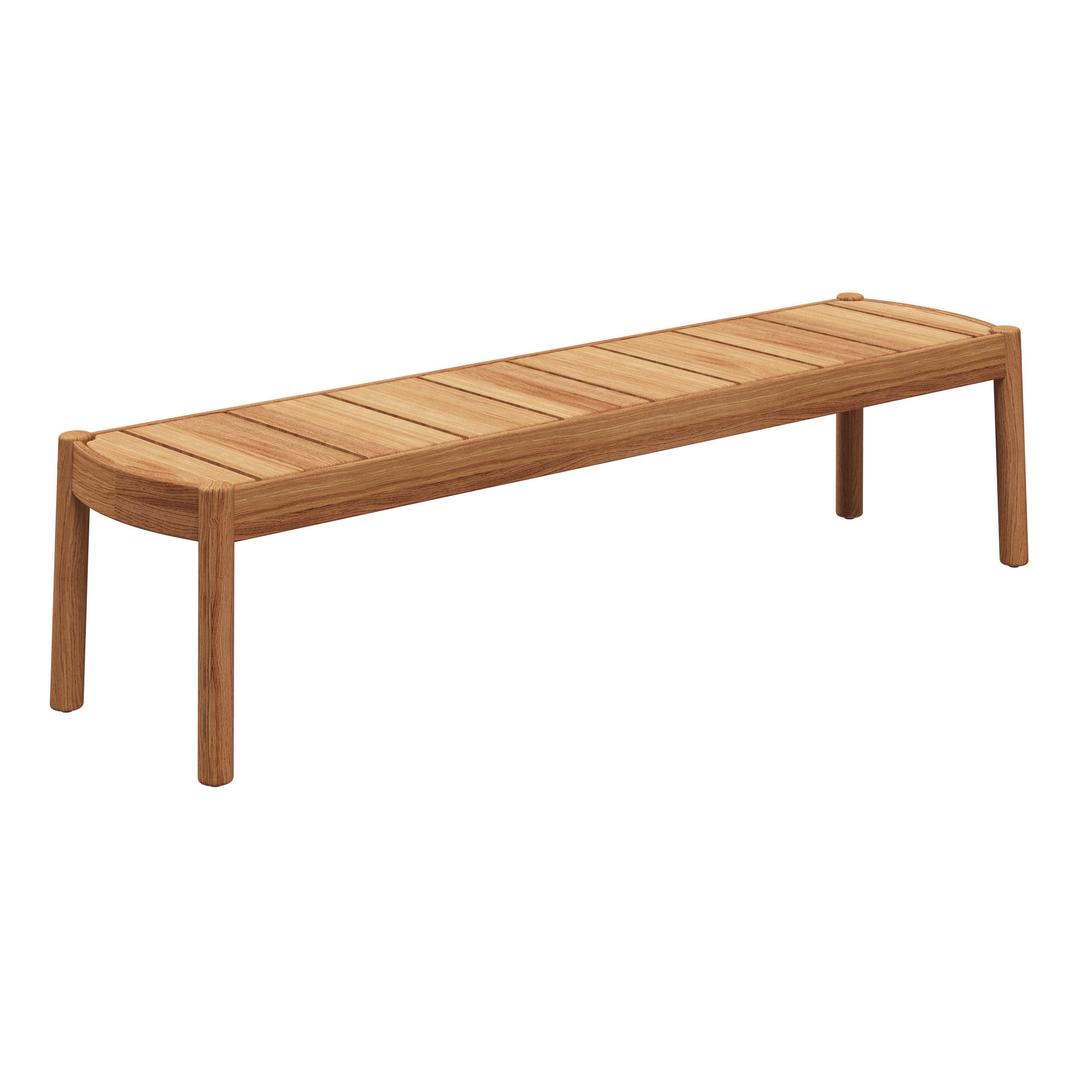 Gloster Haven 62" Teak Rectangular High Coffee Table