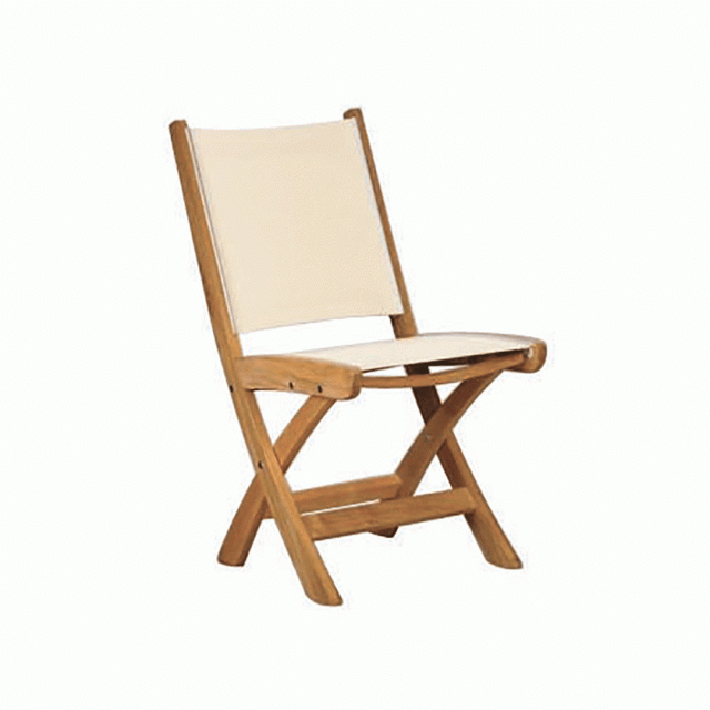 Kingsley Bate St. Tropez Folding Sling Dining Side Chair