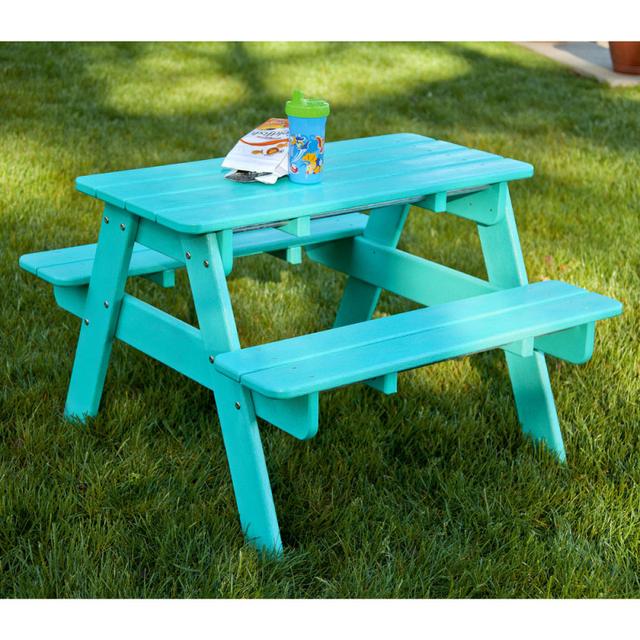 Polywood Kids Outdoor Picnic Table
