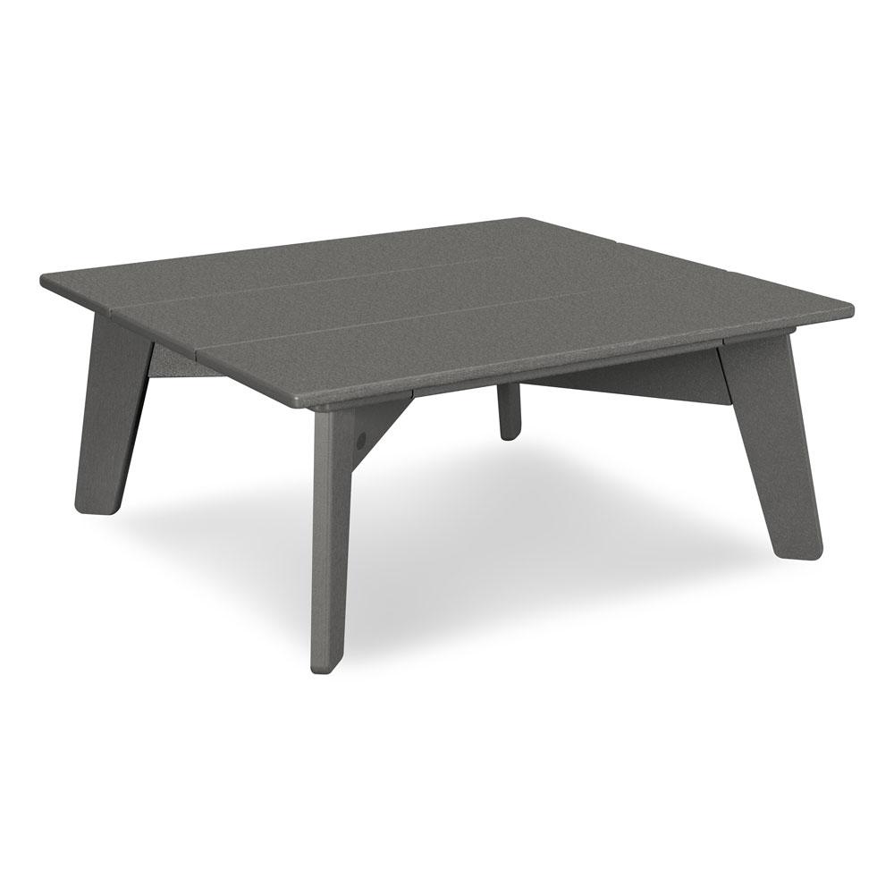 Polywood Riviera Modern 35" Square Conversation Table