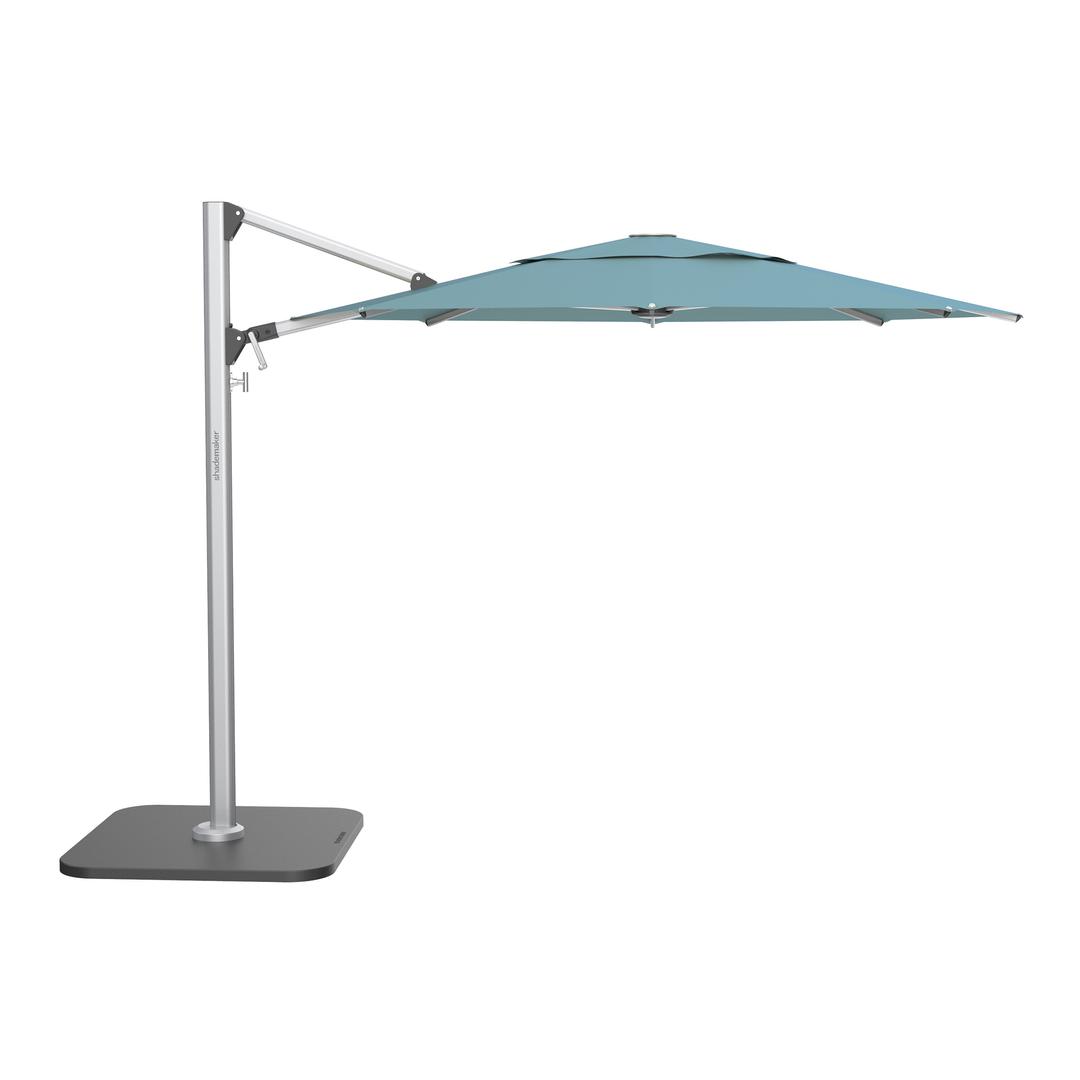 Shademaker Solaris 10' Octagonal Aluminum Commercial Cantilever Patio Umbrella