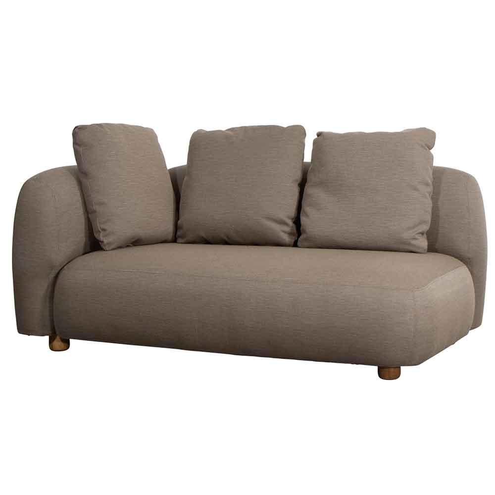 Cane-line Capture Upholstered 2-Seater Right Module Outdoor Sectional Unit