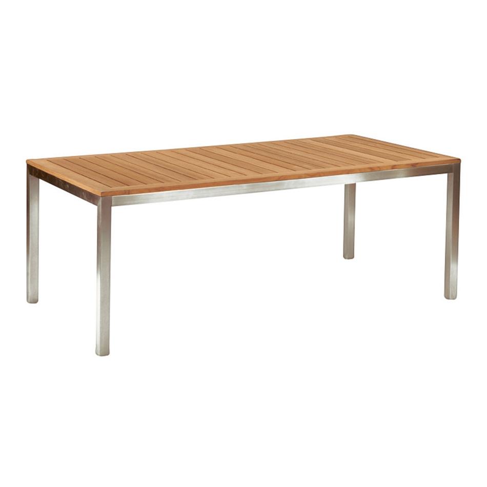 Kingsley Bate Tiburon 76" Steel Rectangular Dining Table