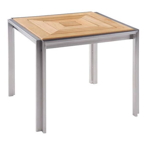 Kingsley Bate Tivoli 20" Steel Square  Side Table