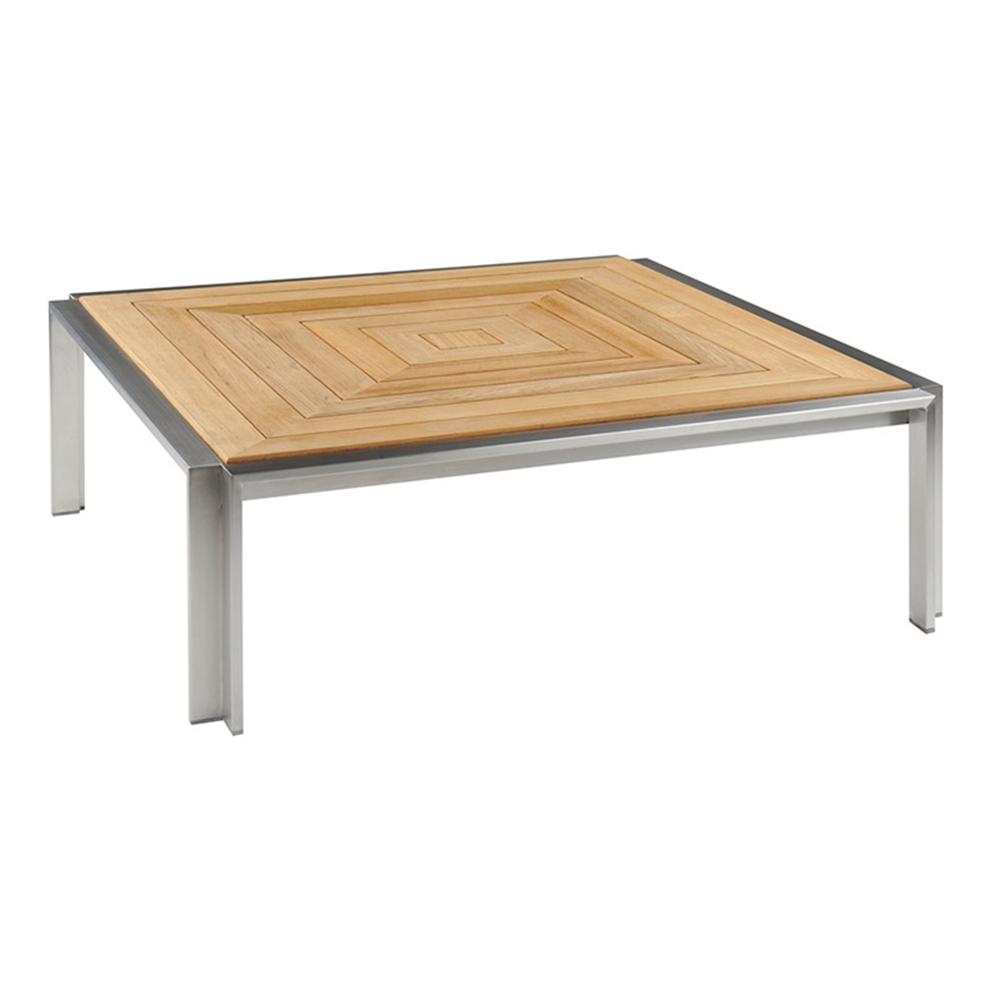 Kingsley Bate Tivoli 35" Steel Square Coffee Table