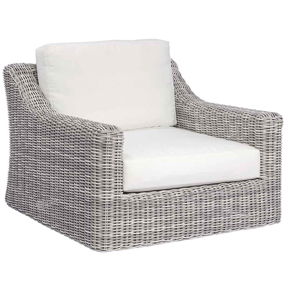 Kingsley Bate Tortola Woven Swivel Lounge Chair