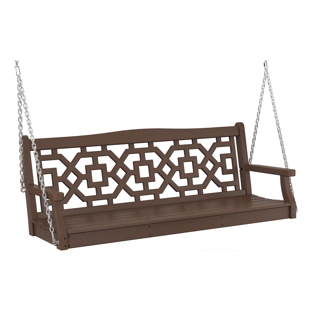 Polywood Chinoiserie 60” Swing