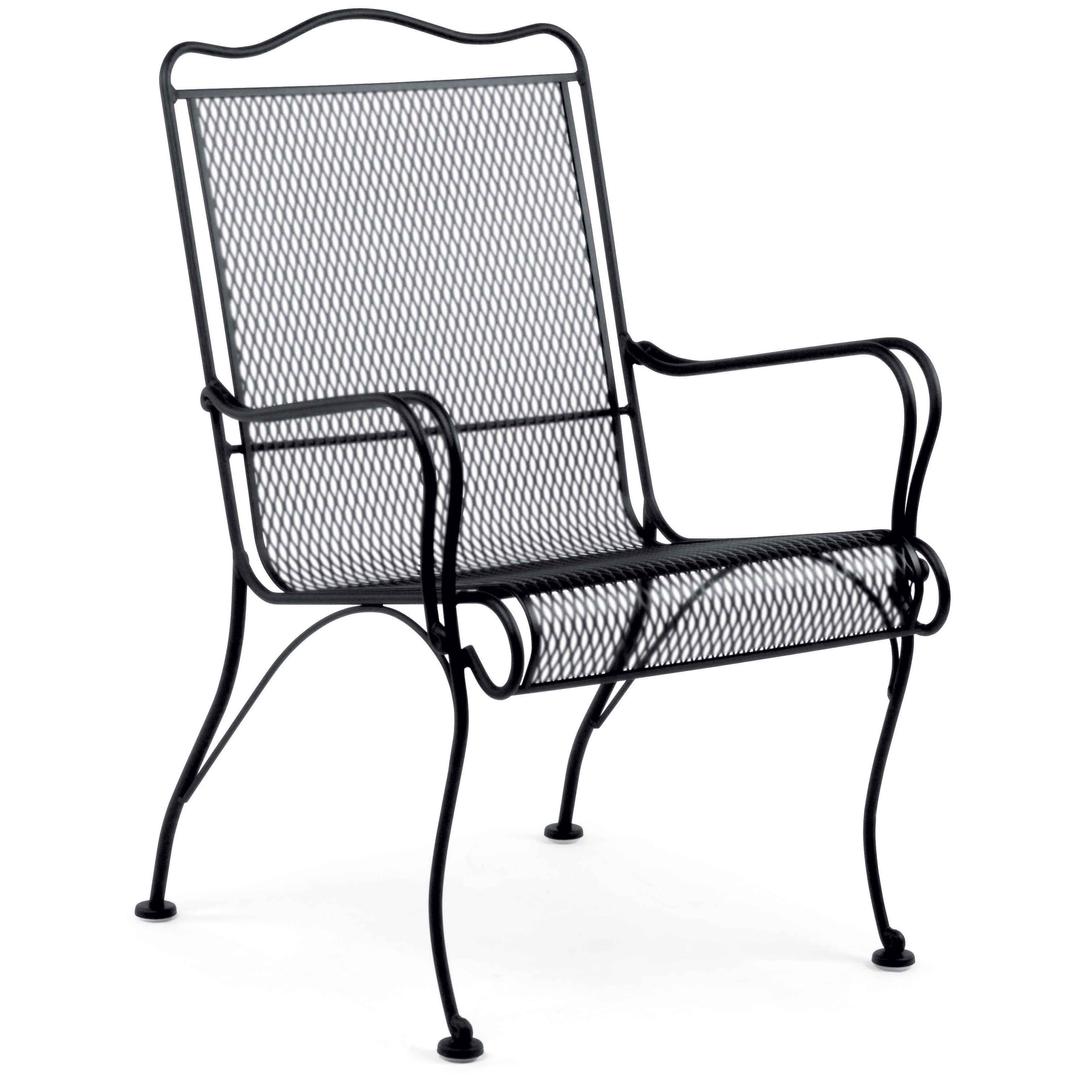 Woodard Tucson Iron High Back Lounge Chair - Set of 2