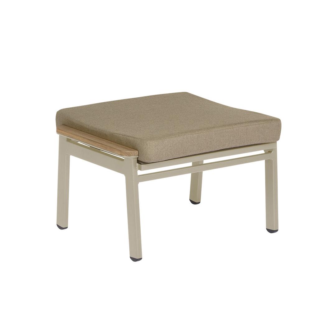Barlow Tyrie Aura Lounge Aluminum Ottoman
