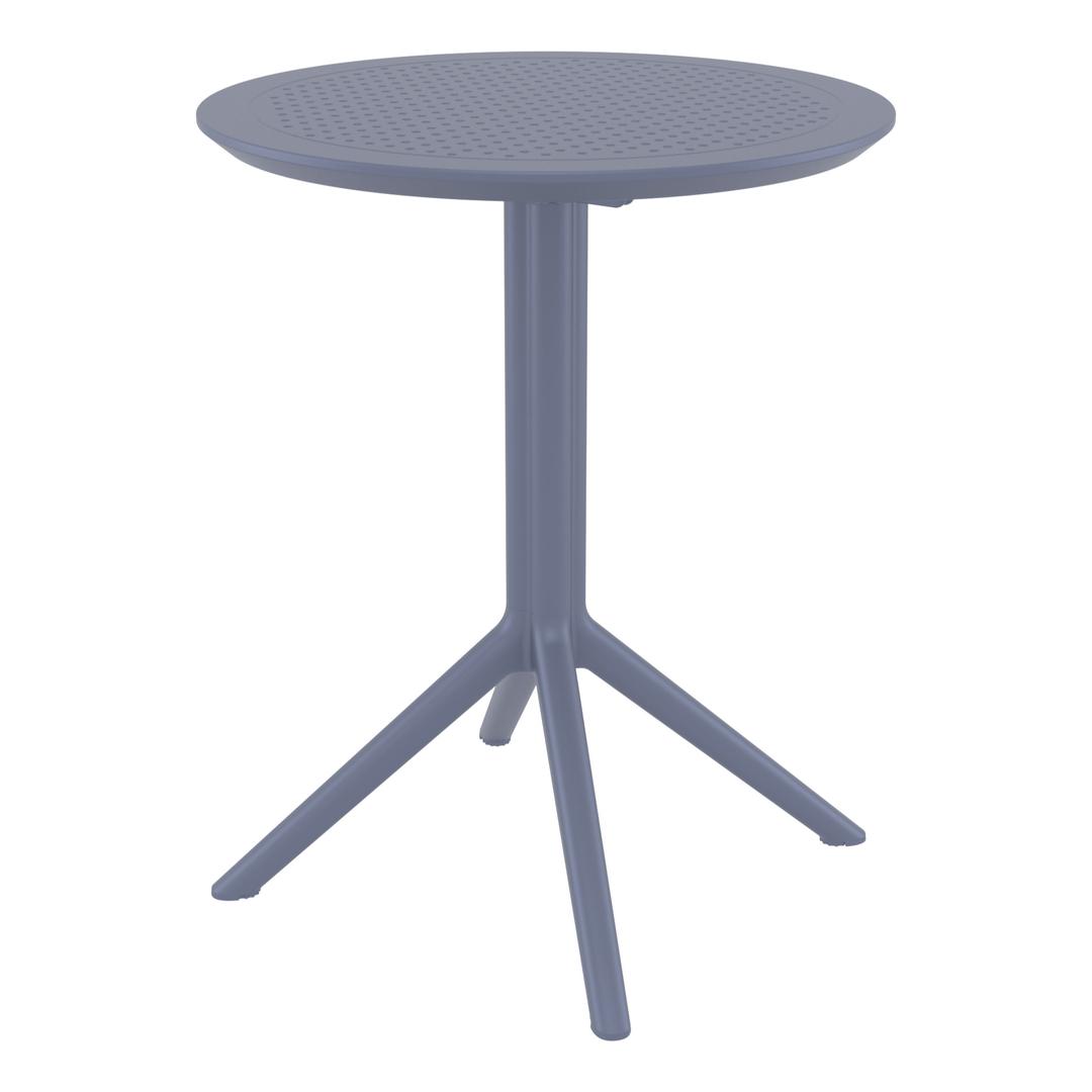 Compamia Sky 24" Resin Folding Round Dining Table