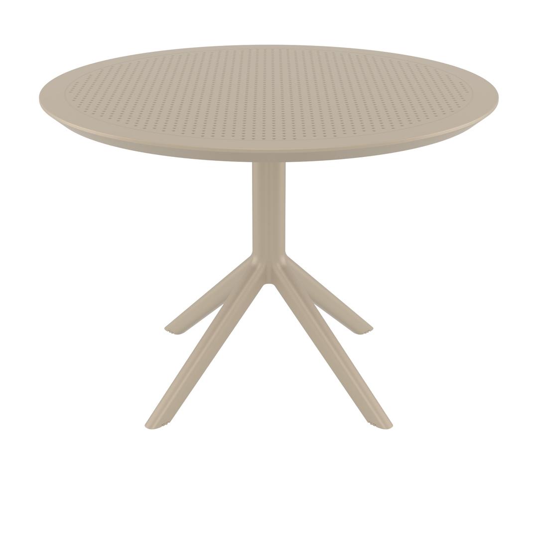 Compamia Sky 42" Resin Round Dining Table