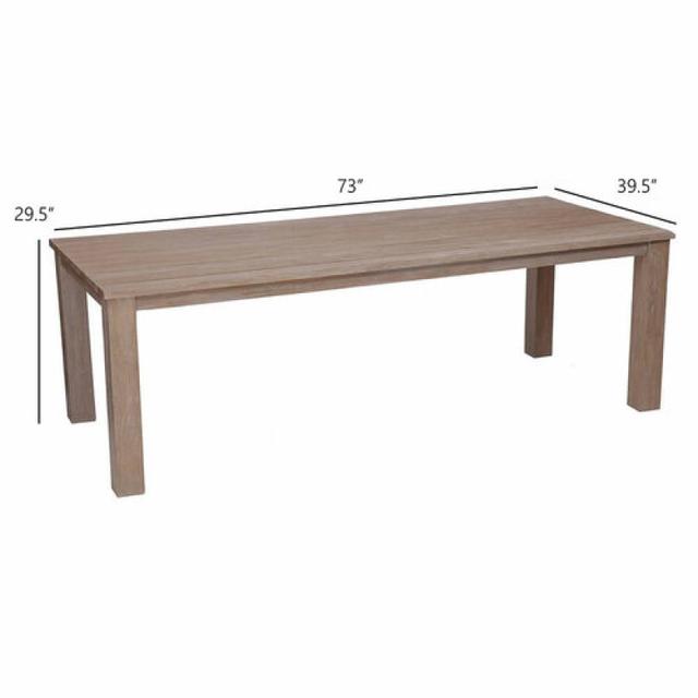 Kingsley Bate Tuscany 73&quot; Rectangular Dining Table