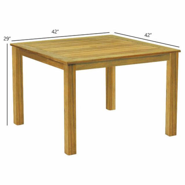 Kingsley Bate Wainscott 42&quot; Square Dining Table